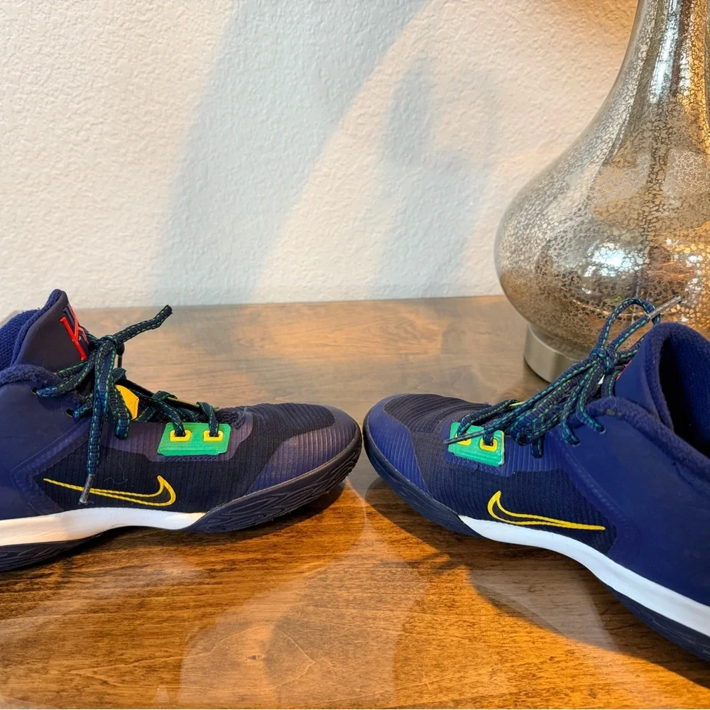 Kids Nike Kyrie Flytrap IV Blue Void/Speed Yellow
